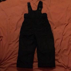 Black snow suit (very warm)